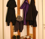 Garderobe aus Eiche und Fichte, geölt Bild 7
