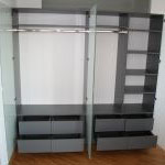 Garderobenschrank aus Dekorspanplatte Bild 3